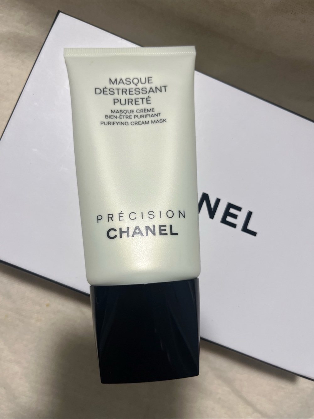 CHANEL Précision Purifying Cream Mask — White & Black
